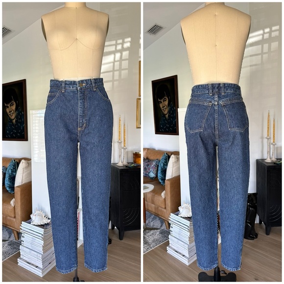Vintage 80’s/90’s BONGO Ankle Zip Jeans - Picture 2 of 15